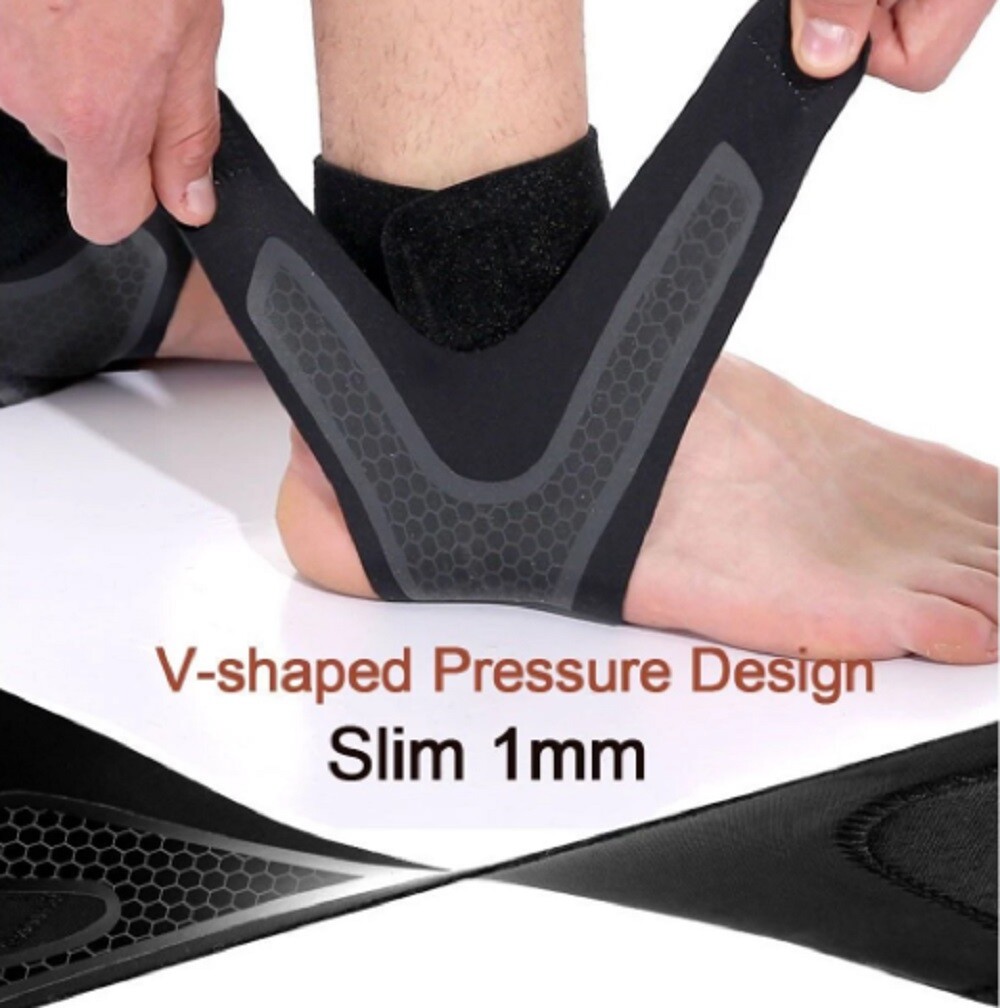 Ankle Brace Support Compression Sleeves-Plantar Fasciitis Pain Relief Feet Wrap