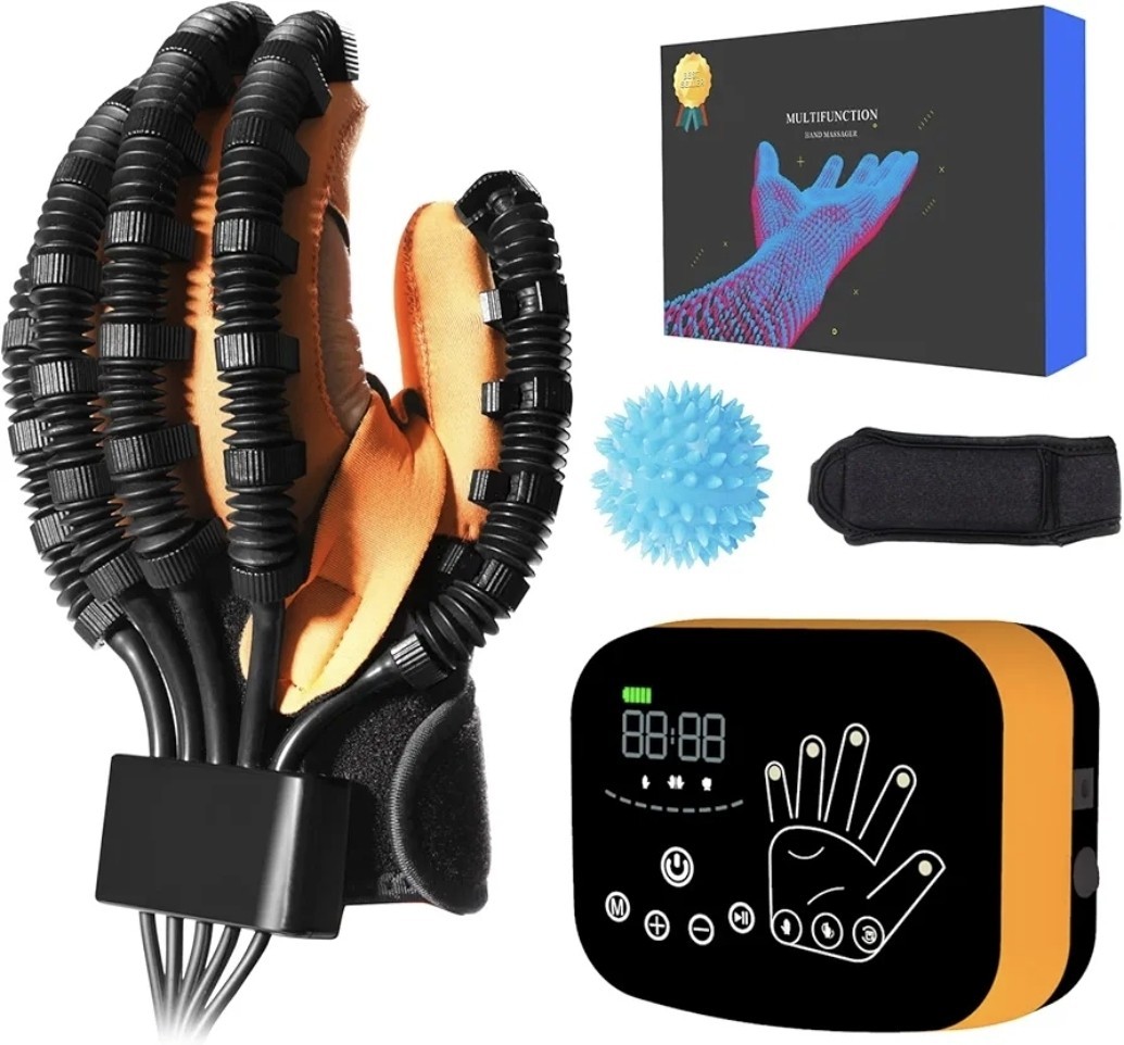 Upgraded Rehabilitation Robotic Gloves for Hempiplegia Stroke Paralysis Arthriti