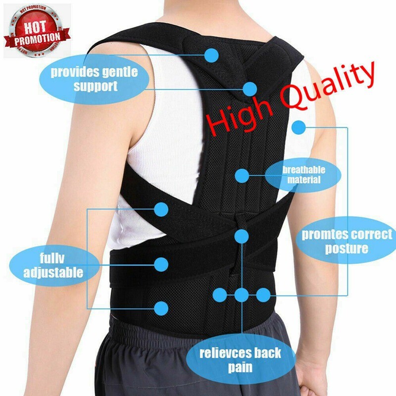 Hunchback Correction Belt Posture Corrector Adult Children Back Spine Support