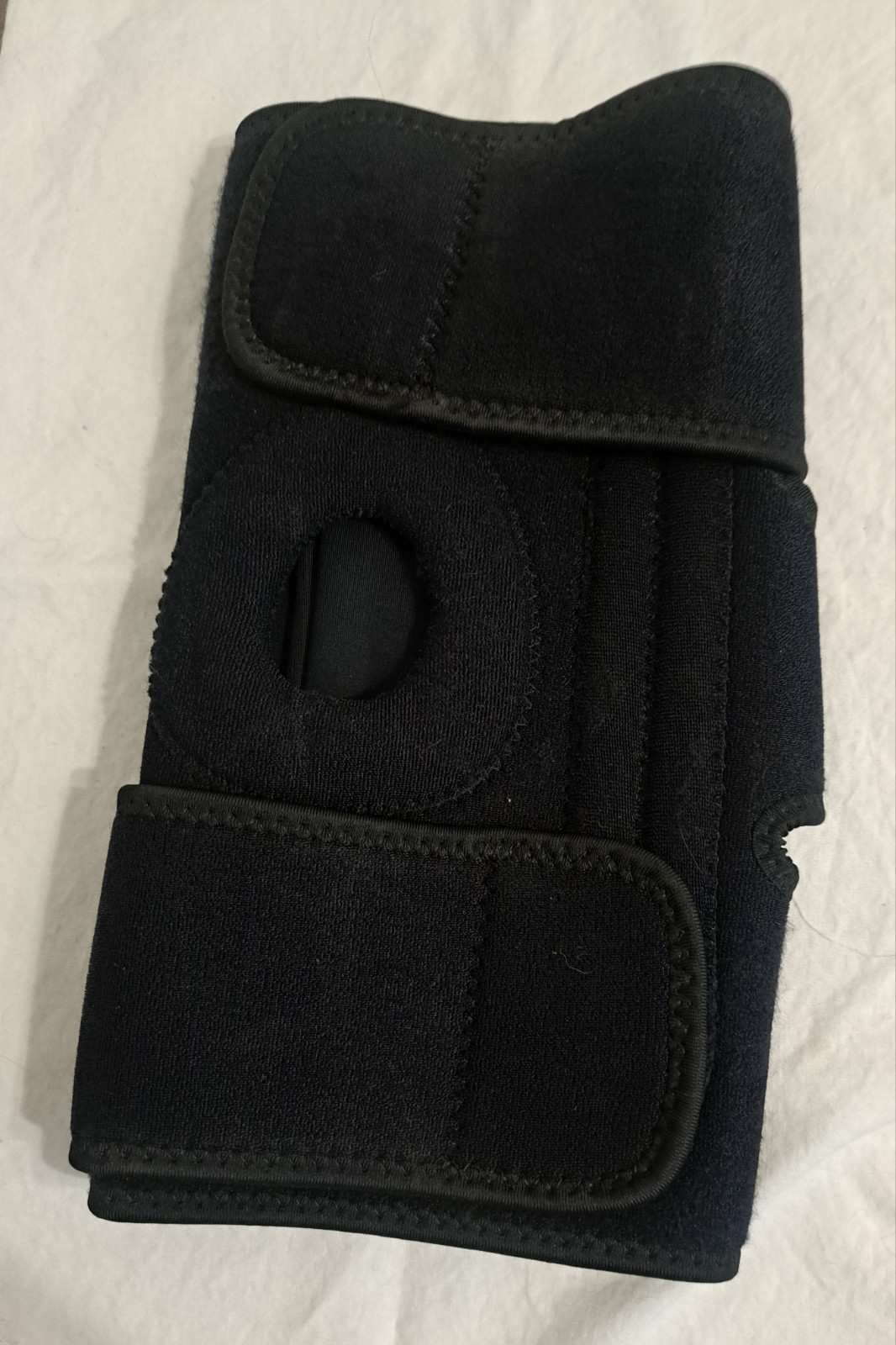 Knee Brace Compression Sleeve Hinged Joint Support Open Patella Stabilizer Wrap