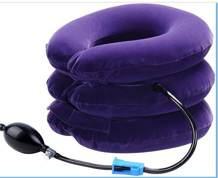 RUNZI ~ Cervical Neck Traction Device Inflatable Neck Stretcher – OPEN BOX