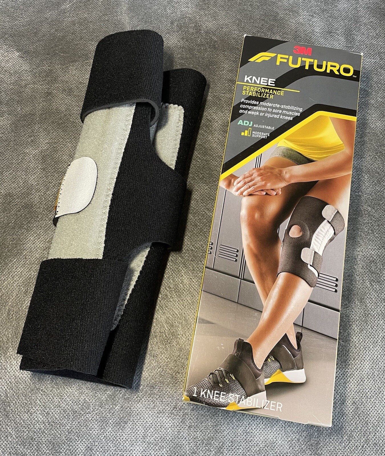New FUTURO Performance Adjustable Knee Stabilizer NOS