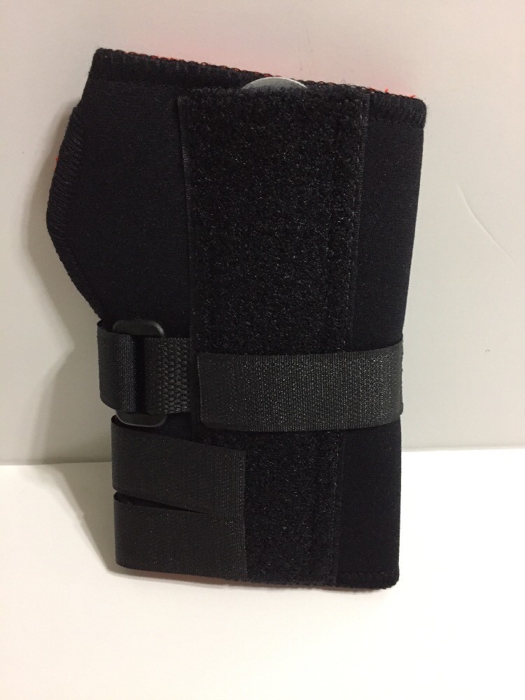 Swede-O Thermoskin Carpal Tunnel Brace With Dorsal Stay Black Medium Right Hand