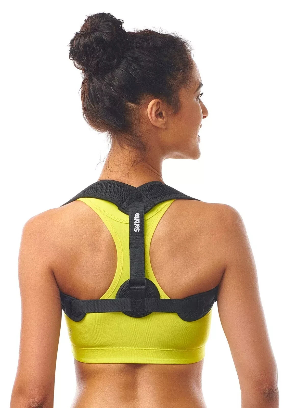 New Selbite Posture Corrector Women/Men Posture Brace Adjustable Relieves Pain
