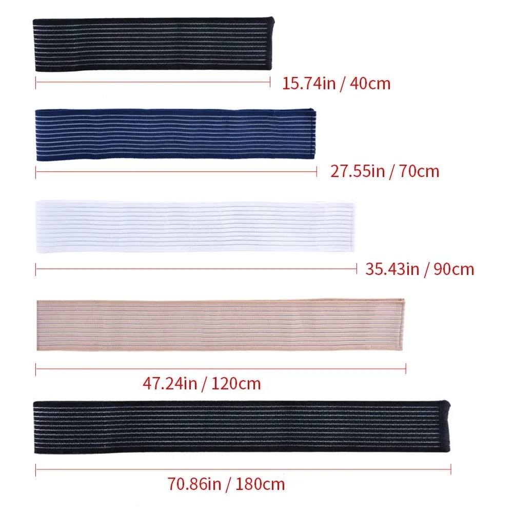 1PC 40~180cm High Elasticity Compression Bandage Sports Kinesiology Tape for Ank