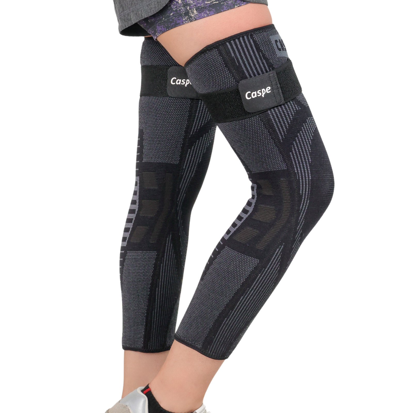 2Pack Knee Support Compression Full Leg Sleeve Sport Joint Pain Relief Arthritis