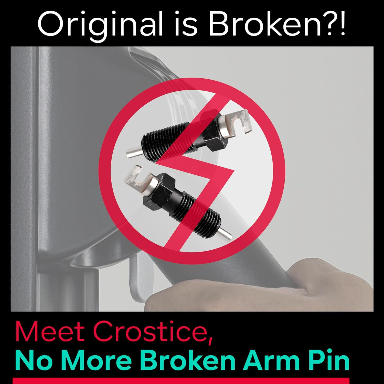 Arm Plunger Pin Compatible with Tonal Home Gym Machine, Robust Upgraded Locking