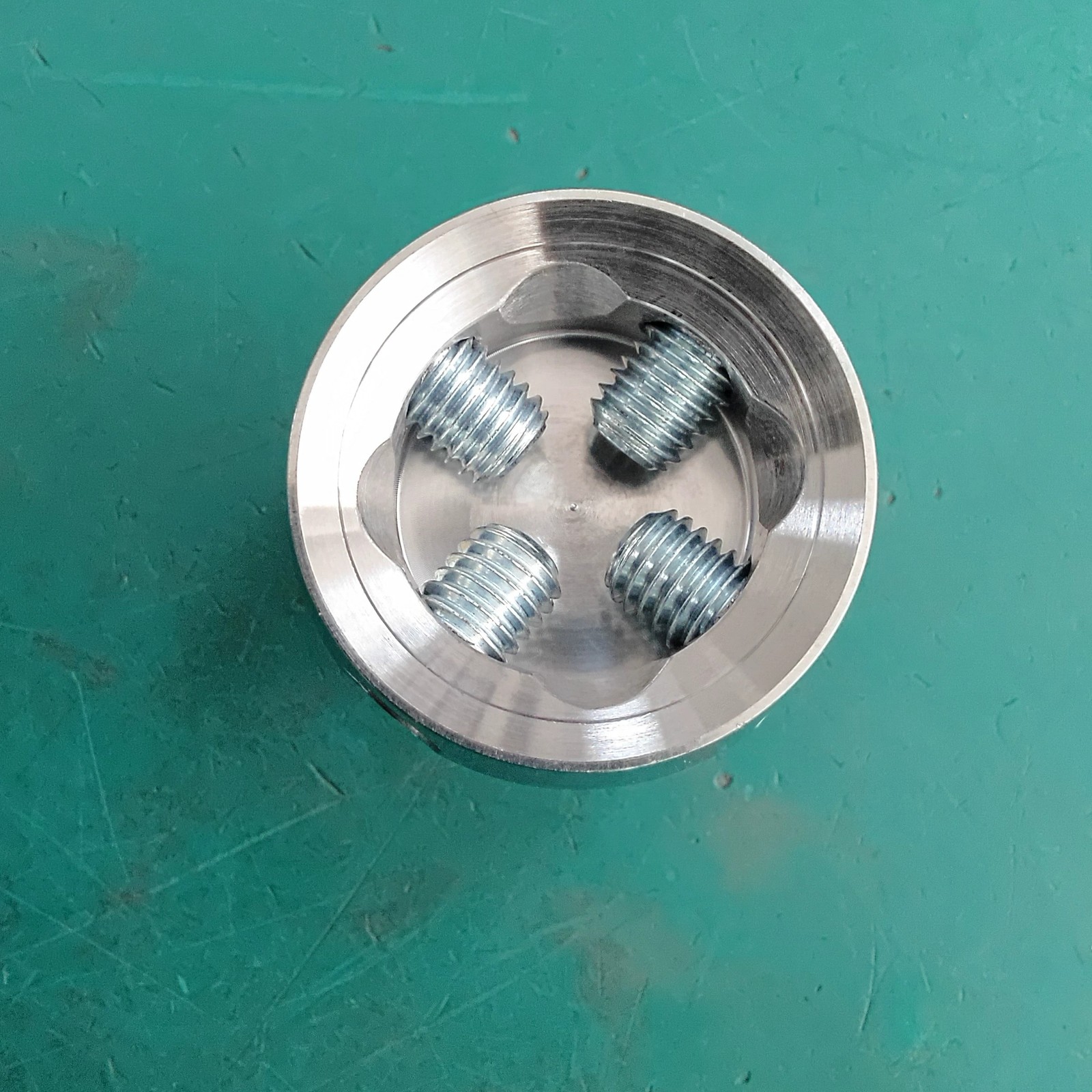 Prosthetic Bi-Directional Pyramid Adapter 32/45/60/75mm Titanium Steel