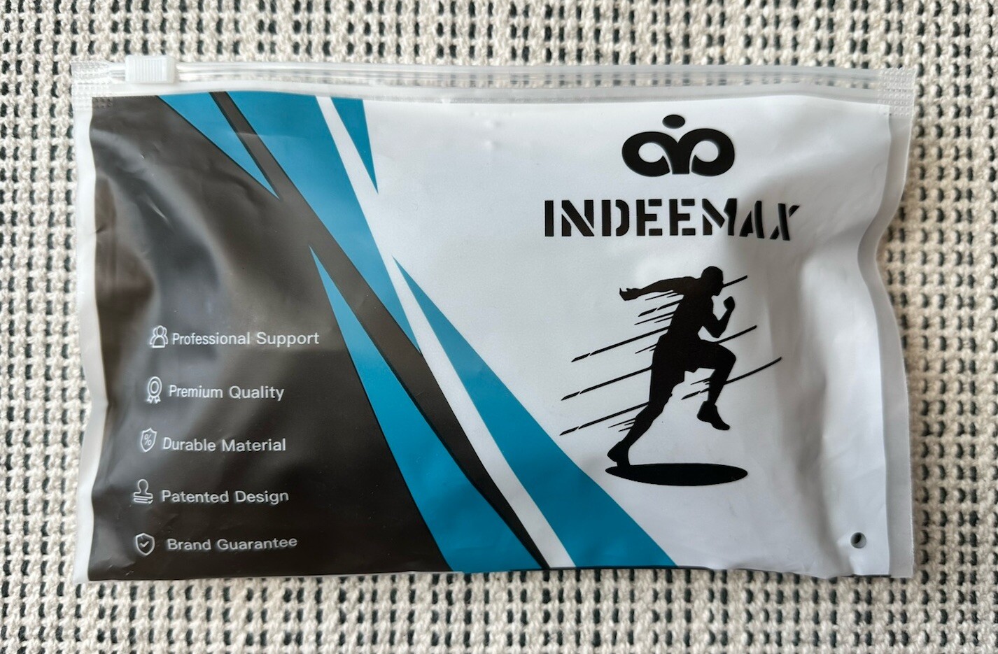 INDEEMAX Unisex Black Adjustable One Piece Wrist Brace Carpel Tunnel Arthritis