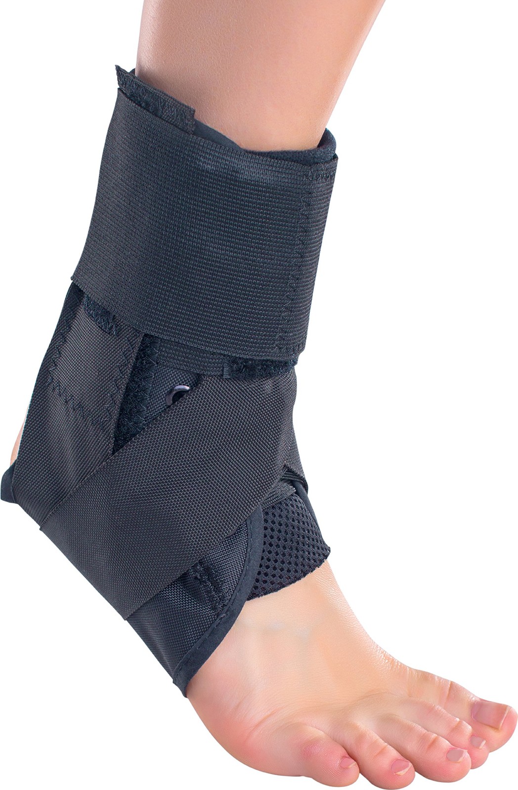 ProCare Stabilized Ankle Support Brace Large Lace Up Ballistic Nylon Universal