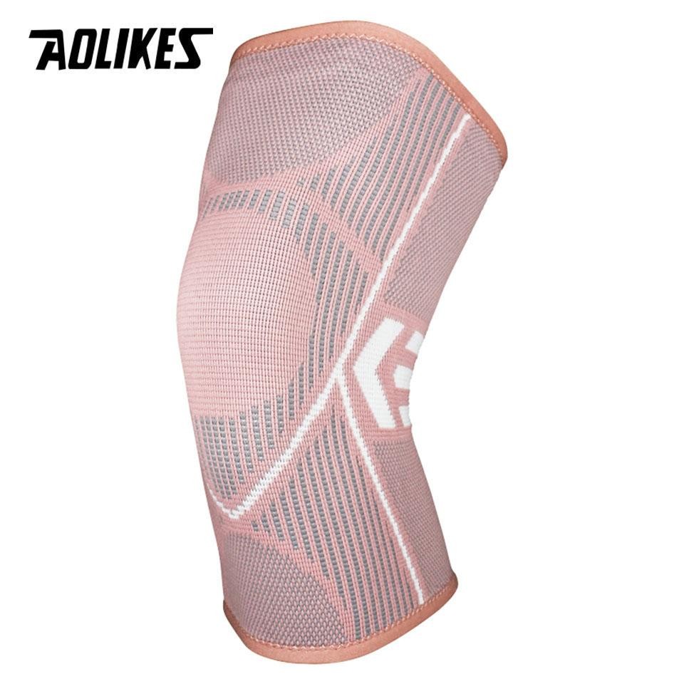 Aolikes 1pcs Knee Brace Support for Arthritis Joint Nylon Sports Fitness Compres