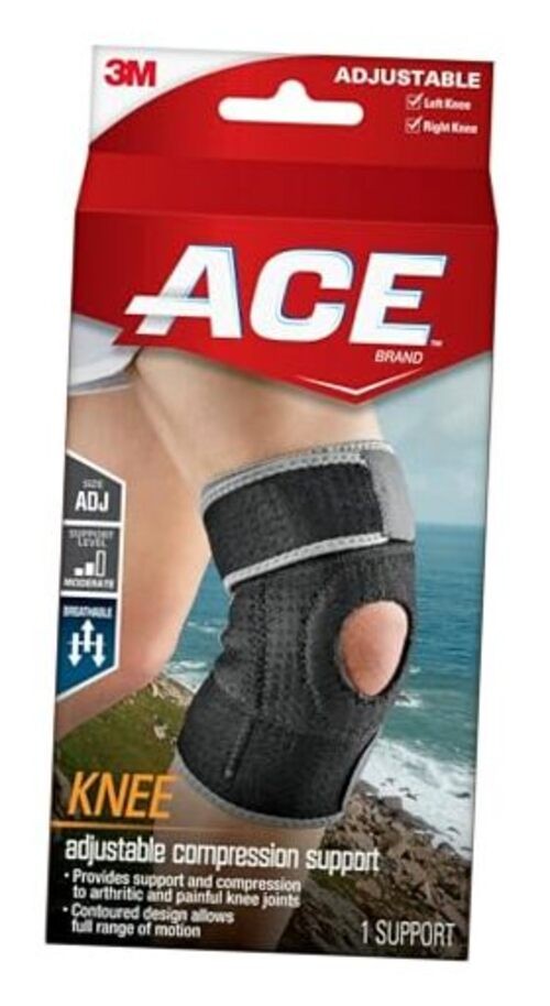 Adjustable Knee Br, Provides Support & Compression to 1 Count (Pack of 1)