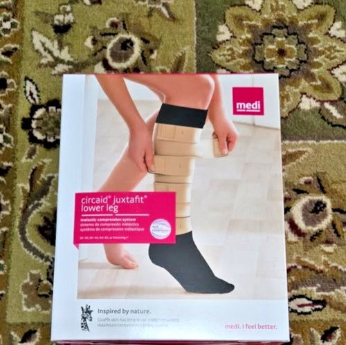 New Never Used Circaid Juxtafit lower leg inelastic compression system – MEDIUM