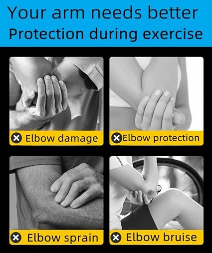 Copper Care Elbow Compression Brace Support Sleeve for Joint Pain Relief