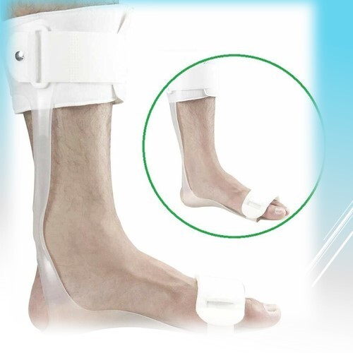 AFO Foot Drop Brace Splint Ankle Orthosis Leaf Spring Plantar Flexion Right