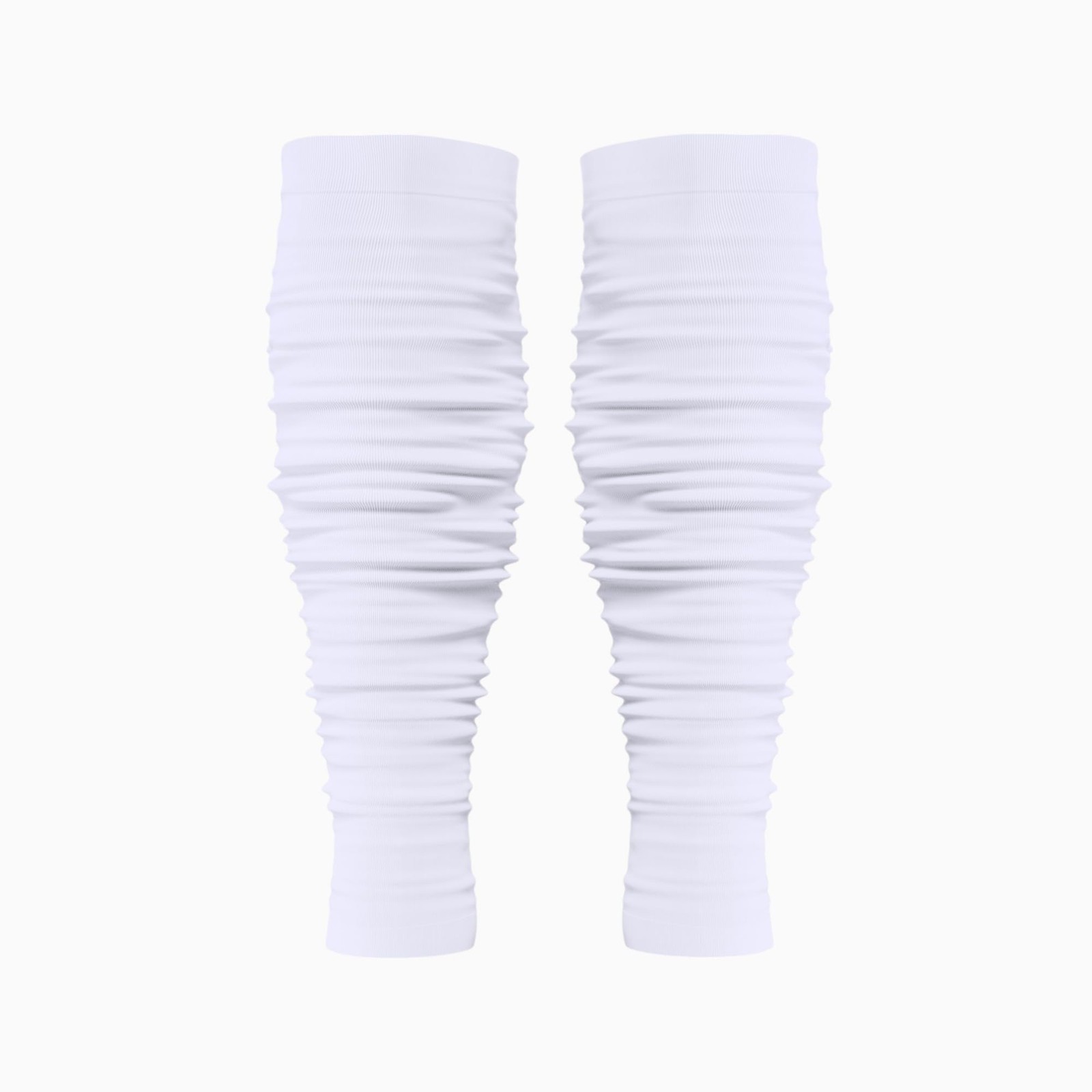 Pre-Scrunched Football Leg Sleeves Built-In Hidden Elastic Bands Knee