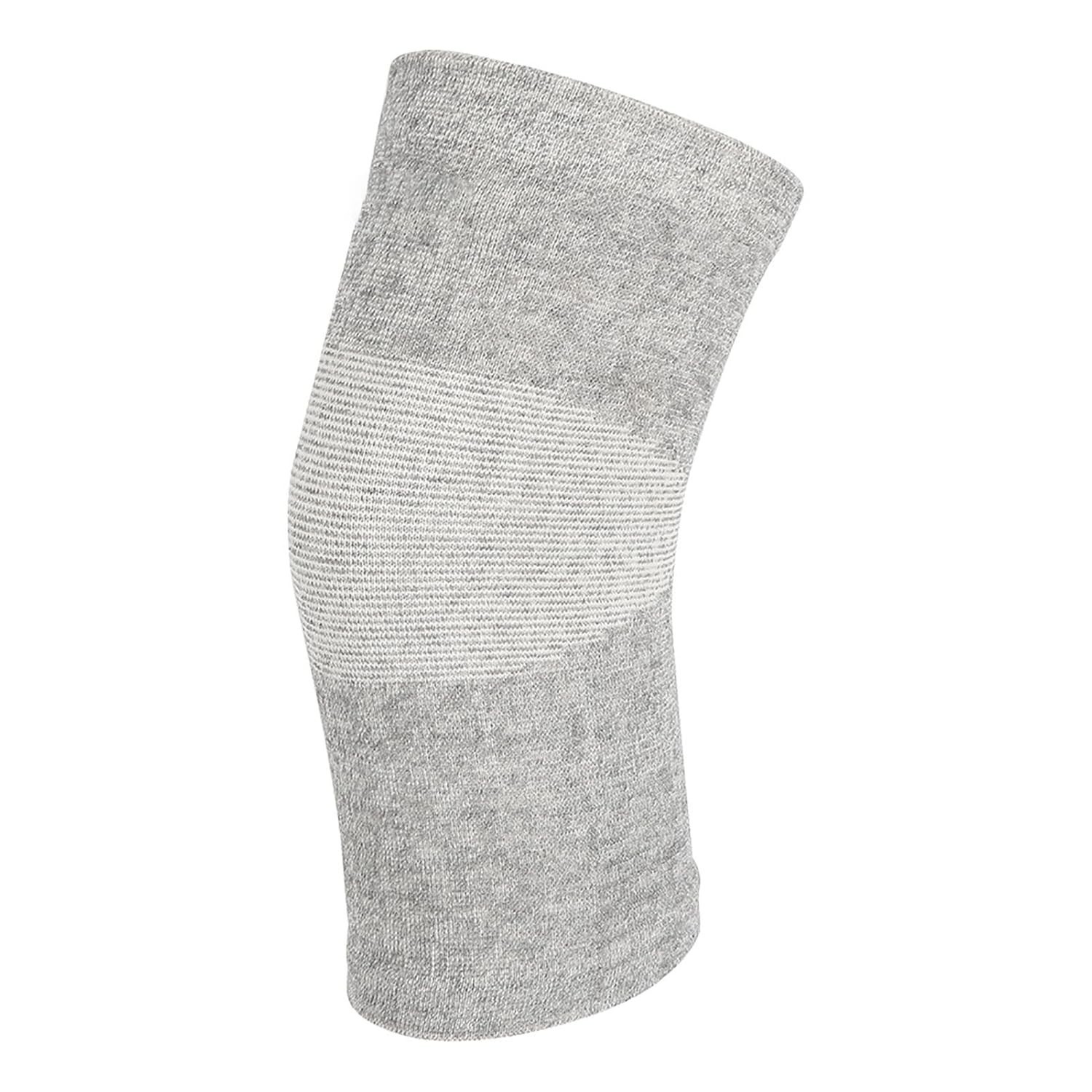 Bamboo Charcoal Compression Knee Sleeve – One Size for Sports & Arthritis Relief