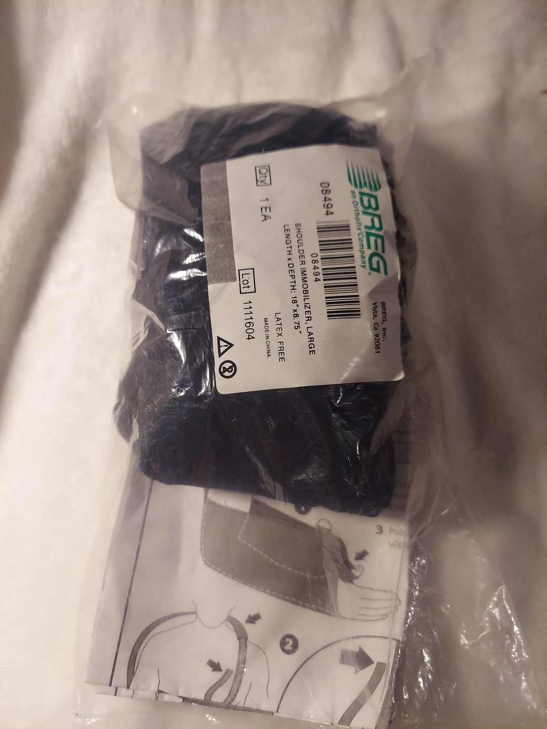 Breg Deluxe Shoulder Immobilizer VP20105-040 Large