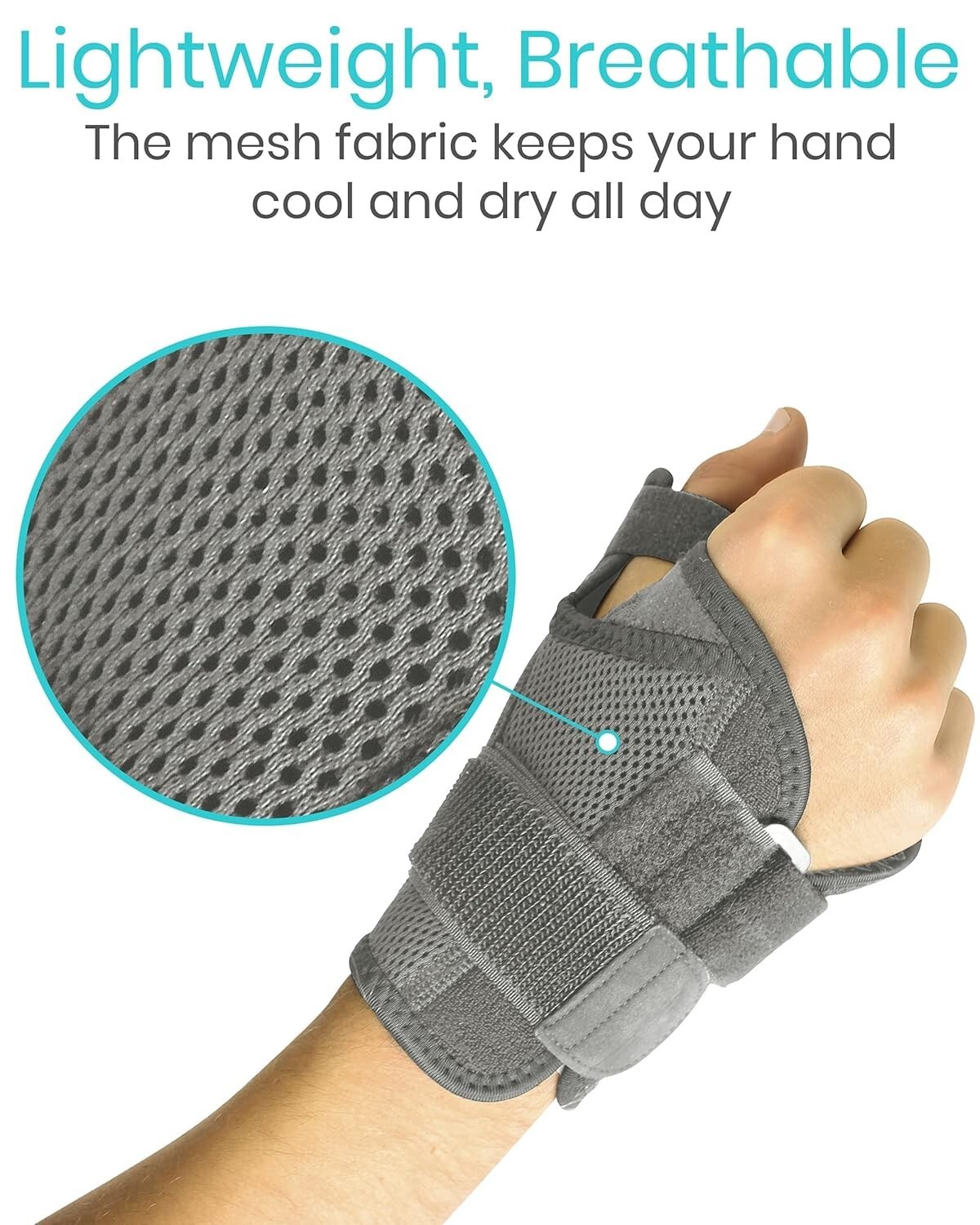 Comfortable Compression Brace for Thumb & Wrist – Ideal for Daily Use & Recovery
