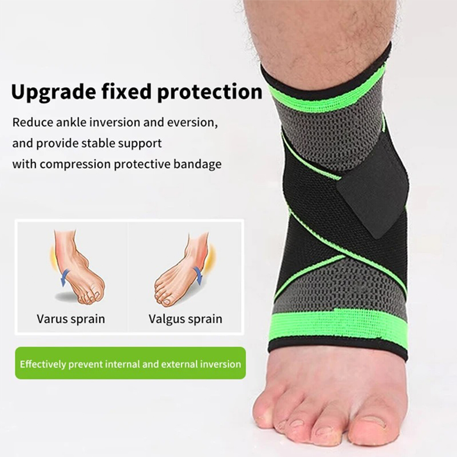 Tobillera Deportiva Protector de Tobillo Soporte Para Proteger El Tobillo y pie@