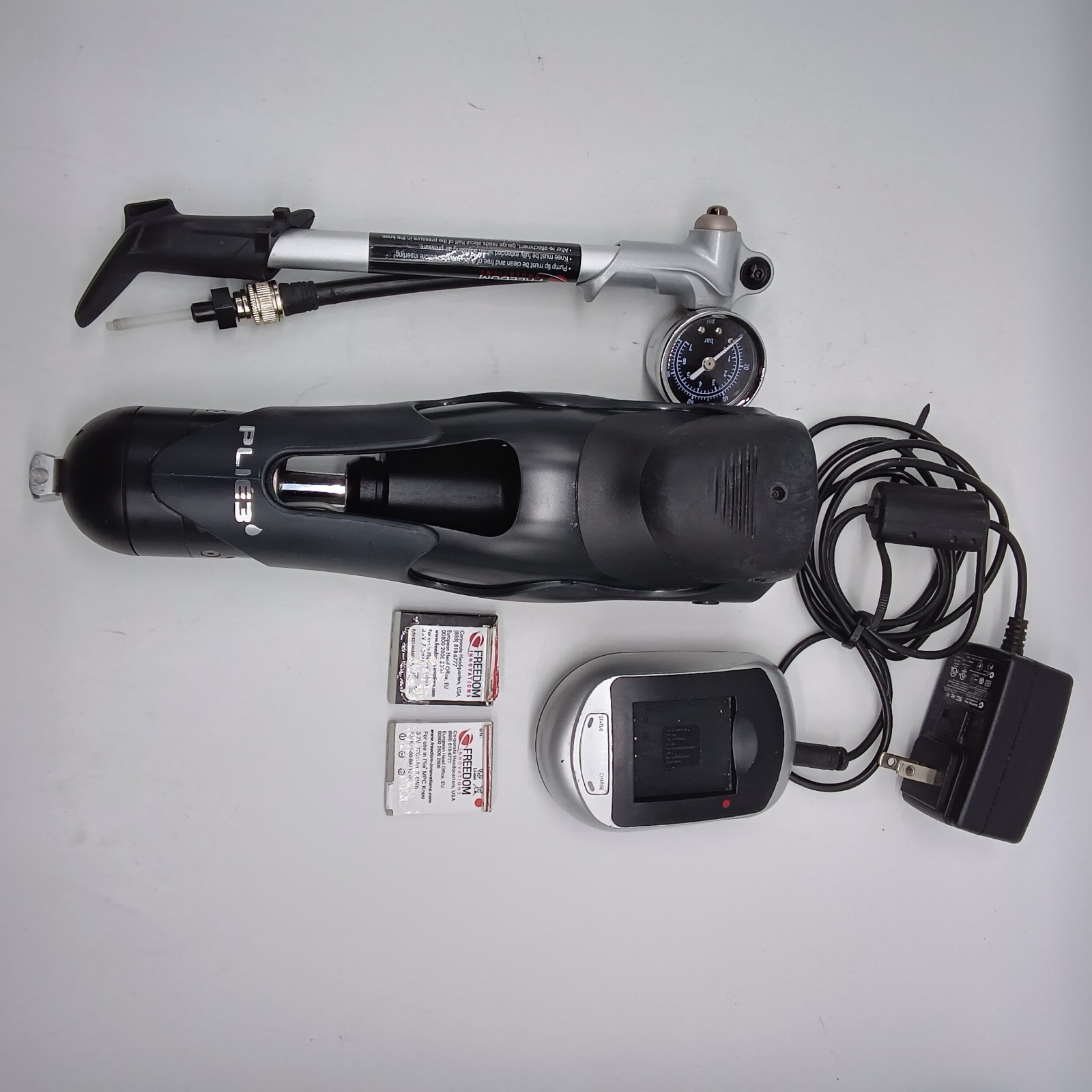 Prosthetic Knee Freedom Plie3 Microprocessor Processor 2 Batteries Charger Pump