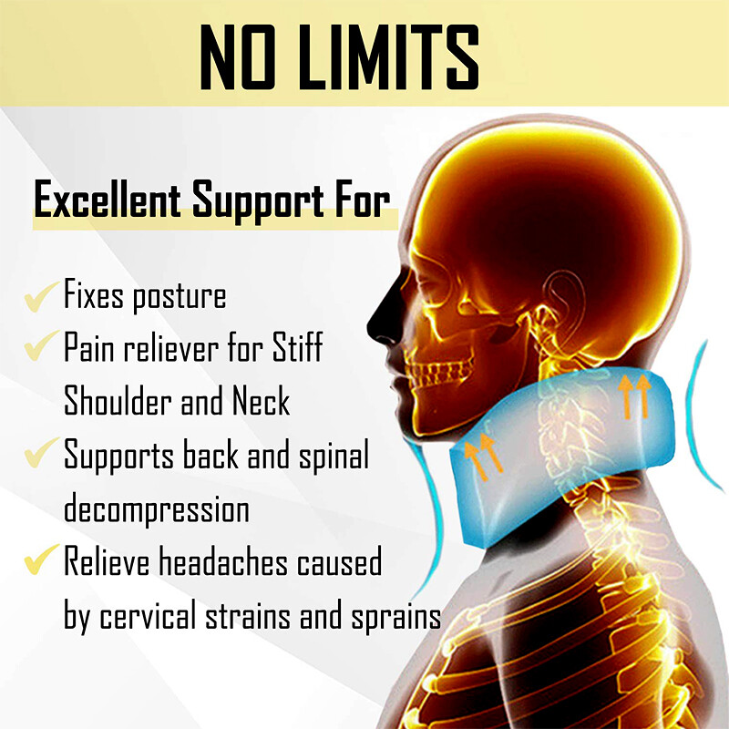 Adjustable Neck Brace Support Soft Foam Cervical Collar Shoulder Pain Relief NCW
