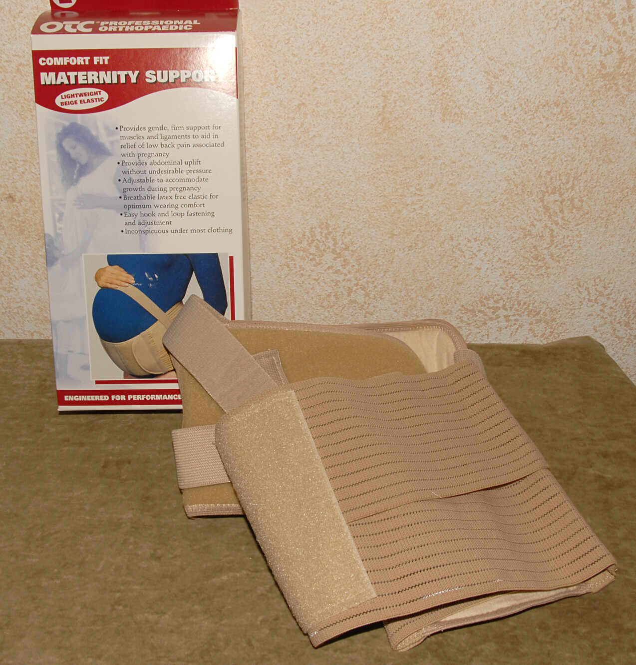 OTC – Comfort Fit – Elastic MATERNITY Support – Model 2786 – sz S *BRAND NEW