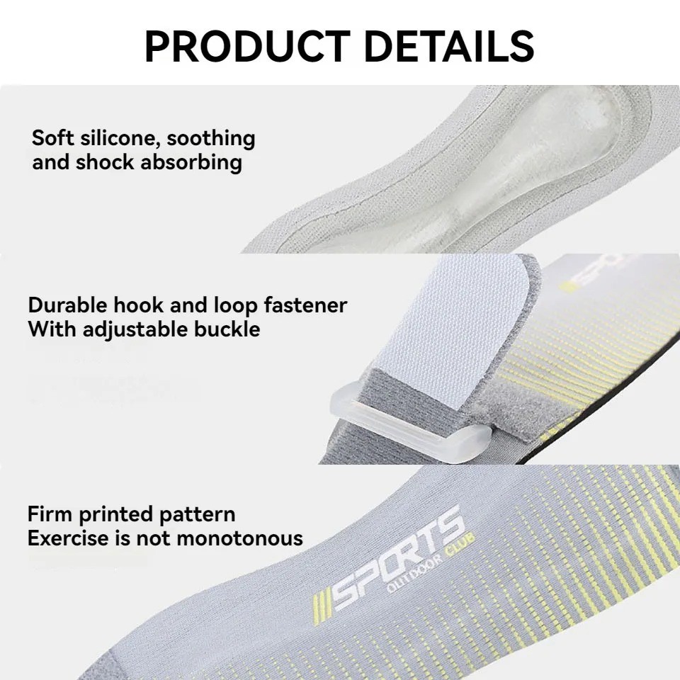 Stryde Precision Strap Knee Brace Silicone Pad Adjustable Breathable Sport