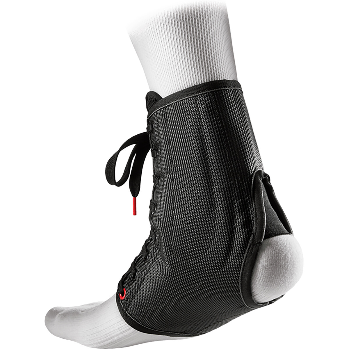 McDavid Lace-Up Ankle Brace with Stays – Black