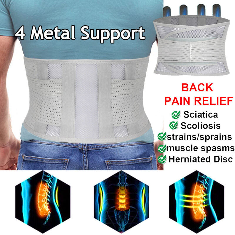 Umbilical Navel Hernia Belt for Men & Women Abdominal Support Binder Back Brace