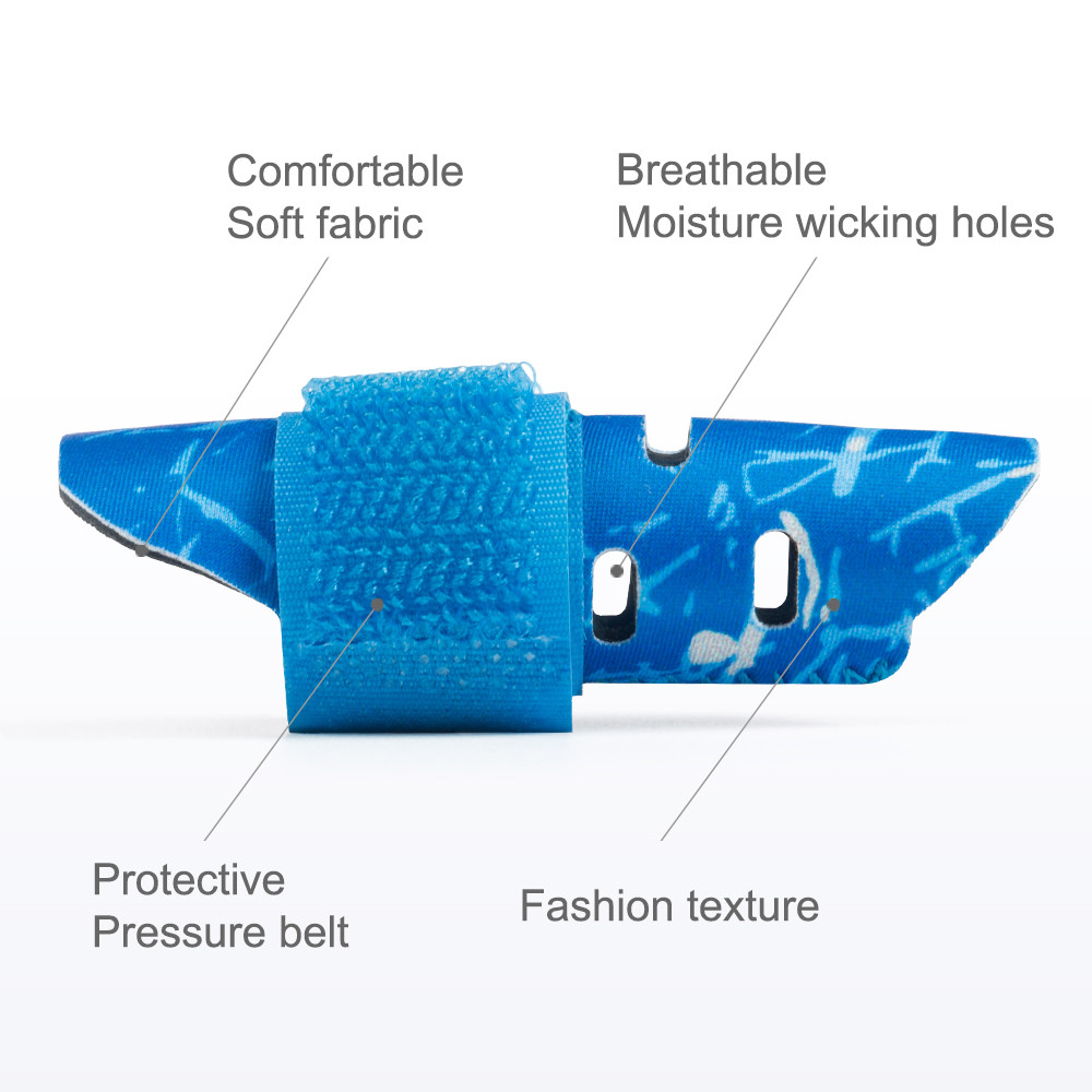 Kuangmi Finger Sleeve Support Protector Finger Splint Brace Pain Relief 2PC
