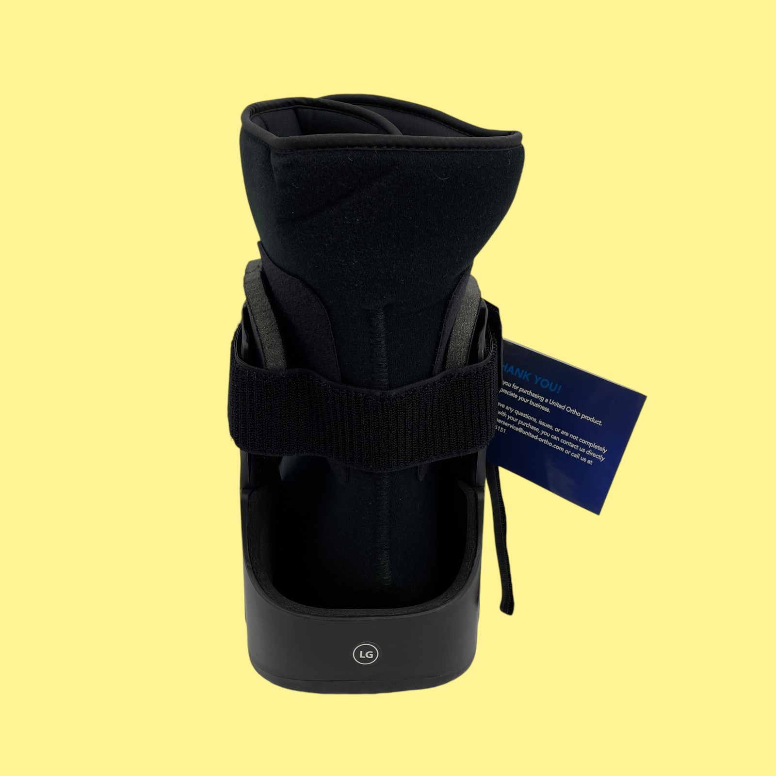 United Ortho Air Stabilizer Ankle Boot Size Large Black #N6352