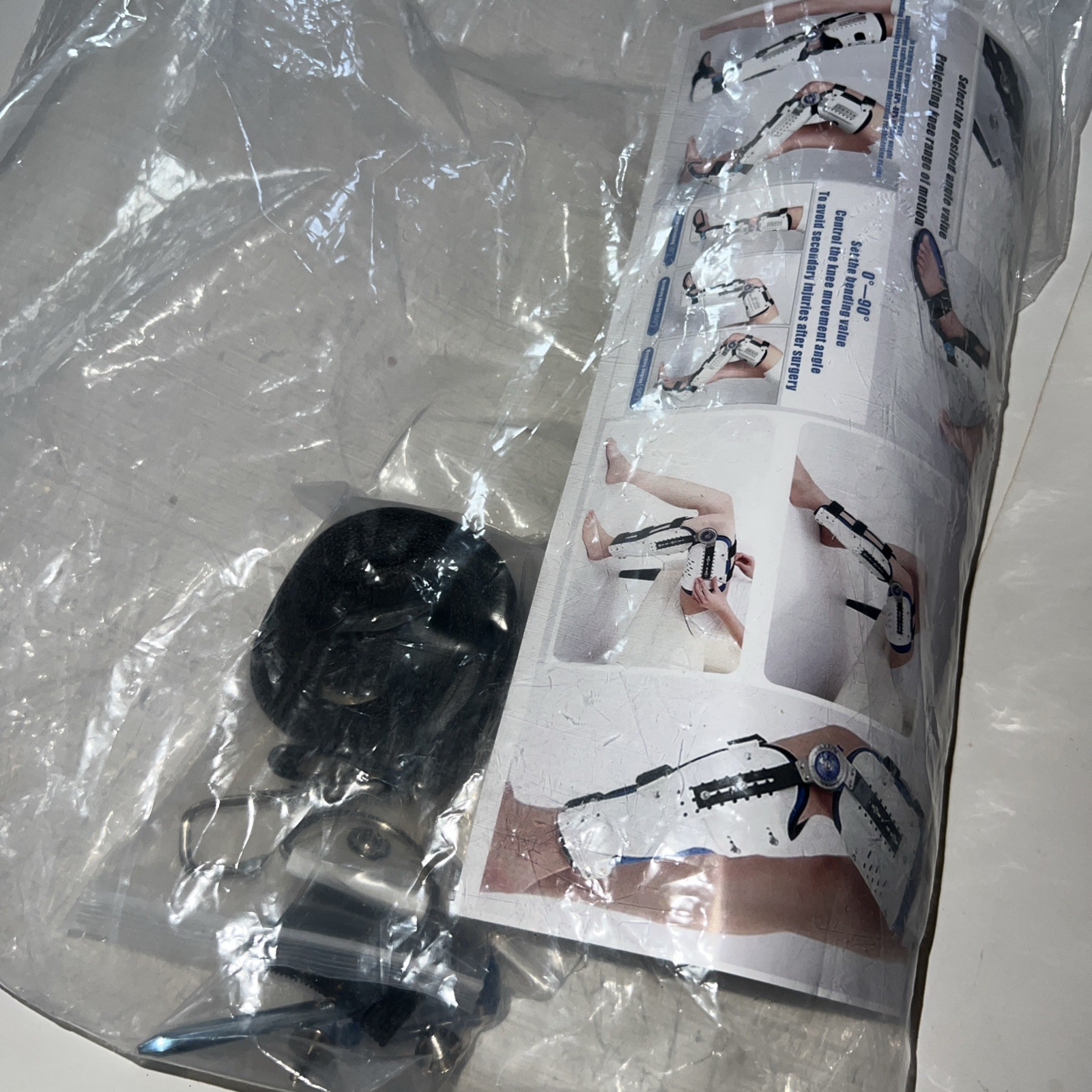 Knee Brace for Post-Op Immobilization & Stabilization, Adjustable Collateral …