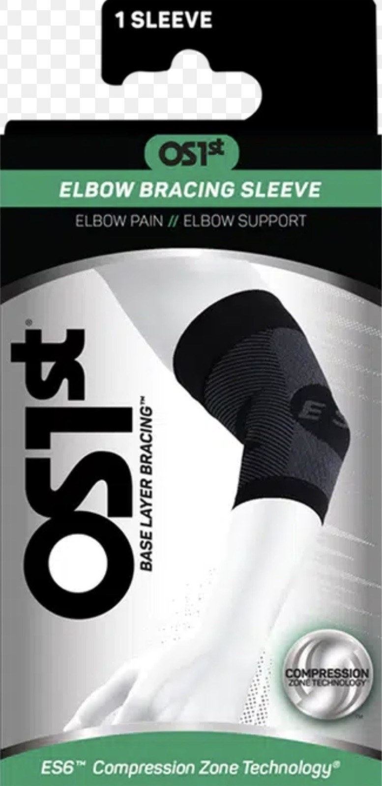OS1st Elbow Compression Sleeve for Tennis/Golfer’s Elbow-1 ES6