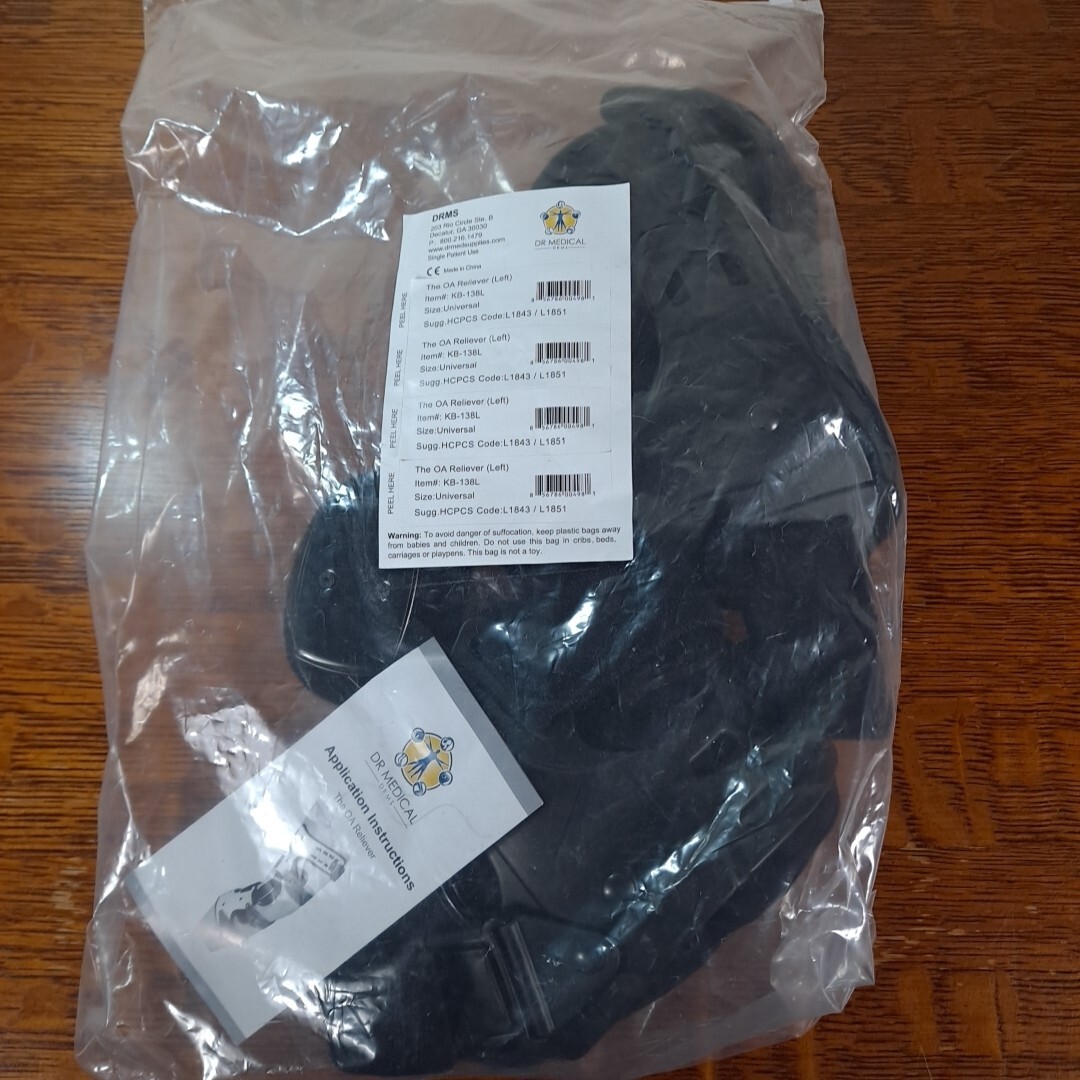 Dr Medical KB-138L The OA Reliever Universal Knee Brace Support Left