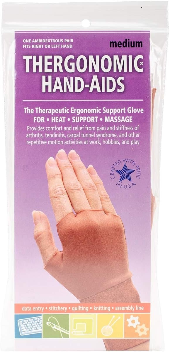 Frank A. Edmunds Hand-Aids Support Gloves, Medium, HA-3 (HA-1003)