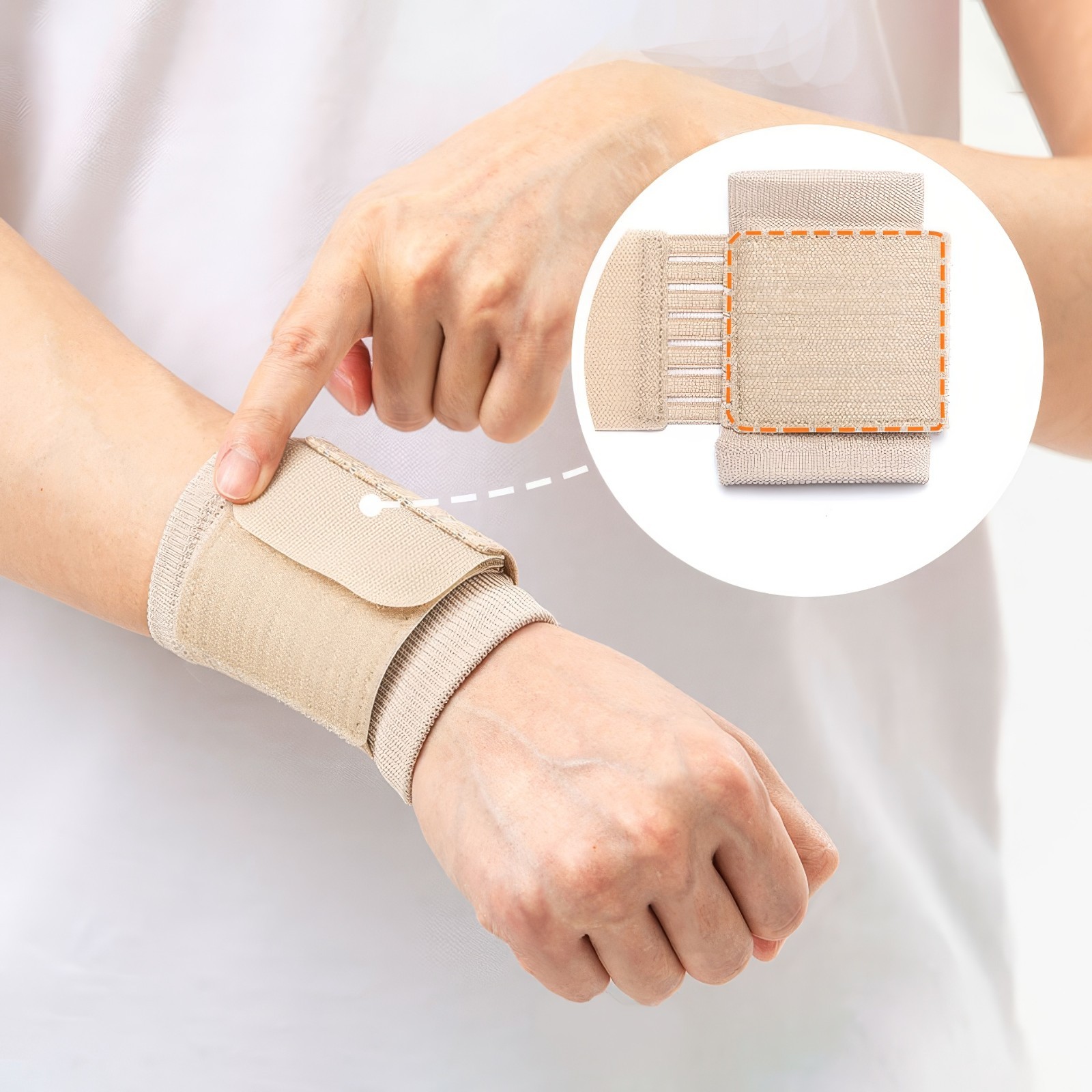 Anapa Microcurrent Wrist Hard Guard Pain Relief Tight Grip Wrist All Sports