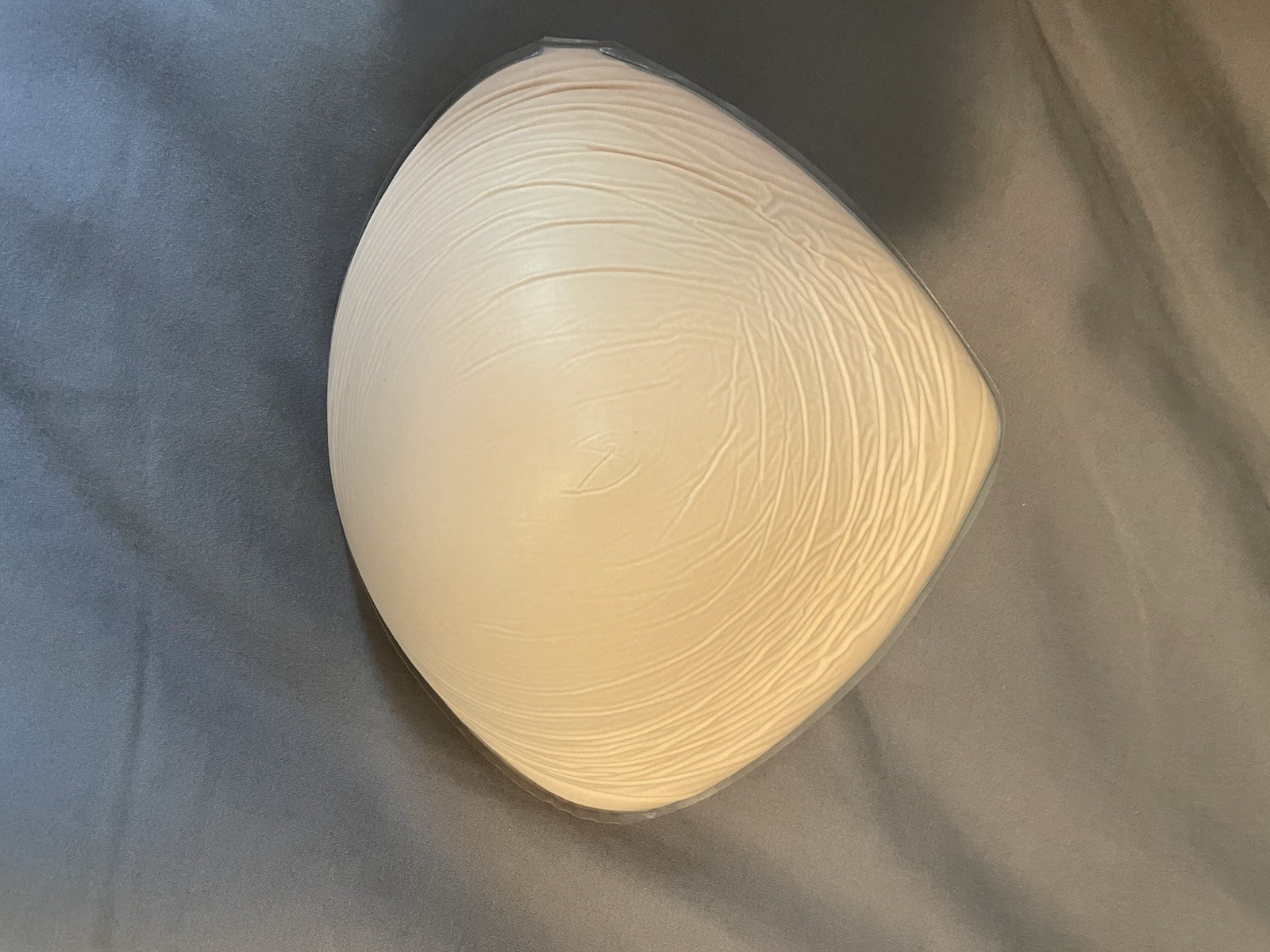 Trulife Silk Triangle Breast Prosthesis MD Beige Silicone Lightweight 00471-07
