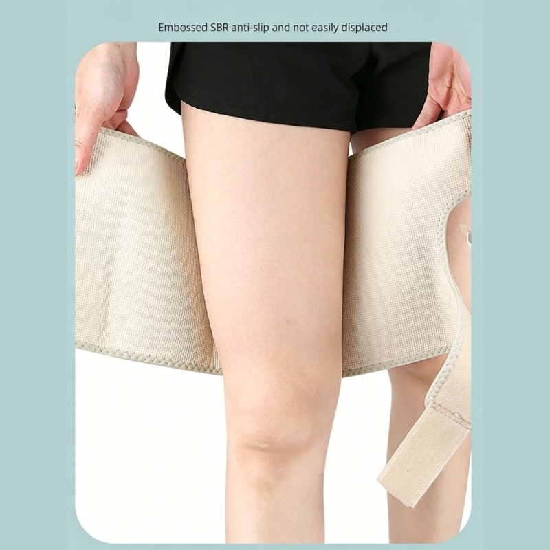 Thigh Exercise Wrap Adjustable Compression Sleeve for Gym Training