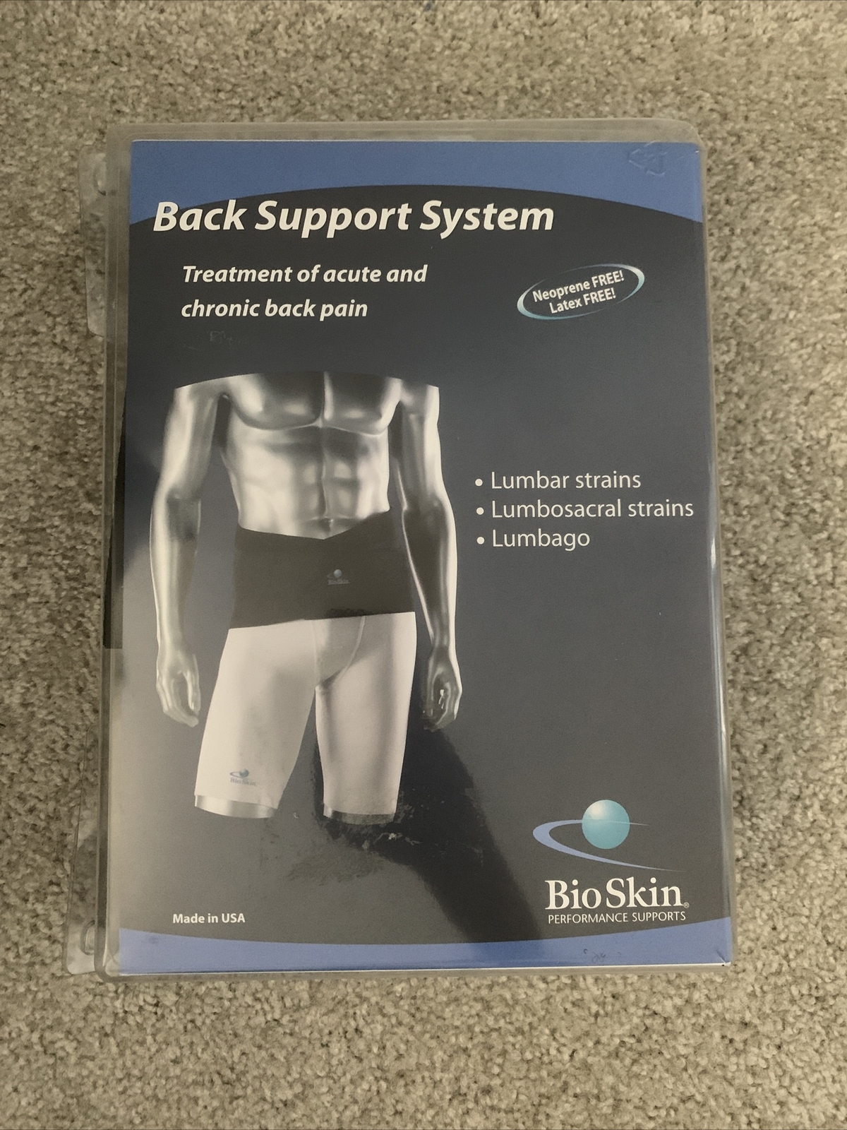 BioSkin Back Skin w/ Flexible Support, X-Large 38″-42″ Waist, Female Version