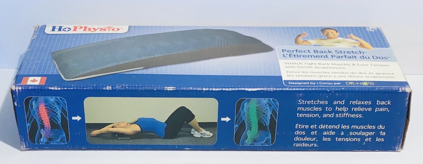 Dr. Ho’s Perfect Back Stretch Ease Tension Stretch Tight Back Muscles Relief