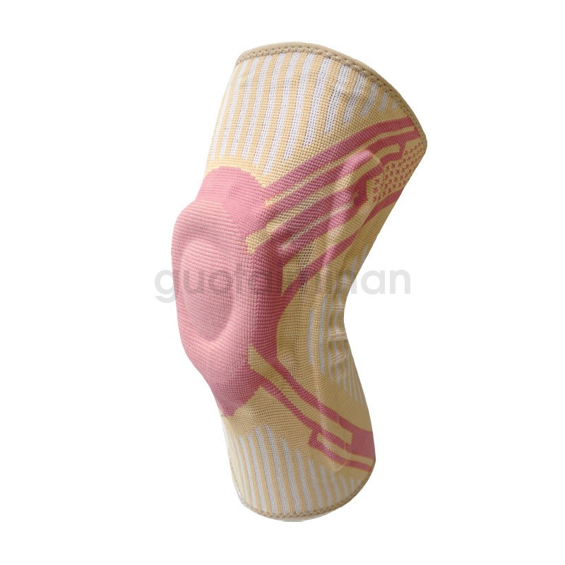 Compression Knee Brace Gel Patella Pad Spring Stabilizers for Sports Protection