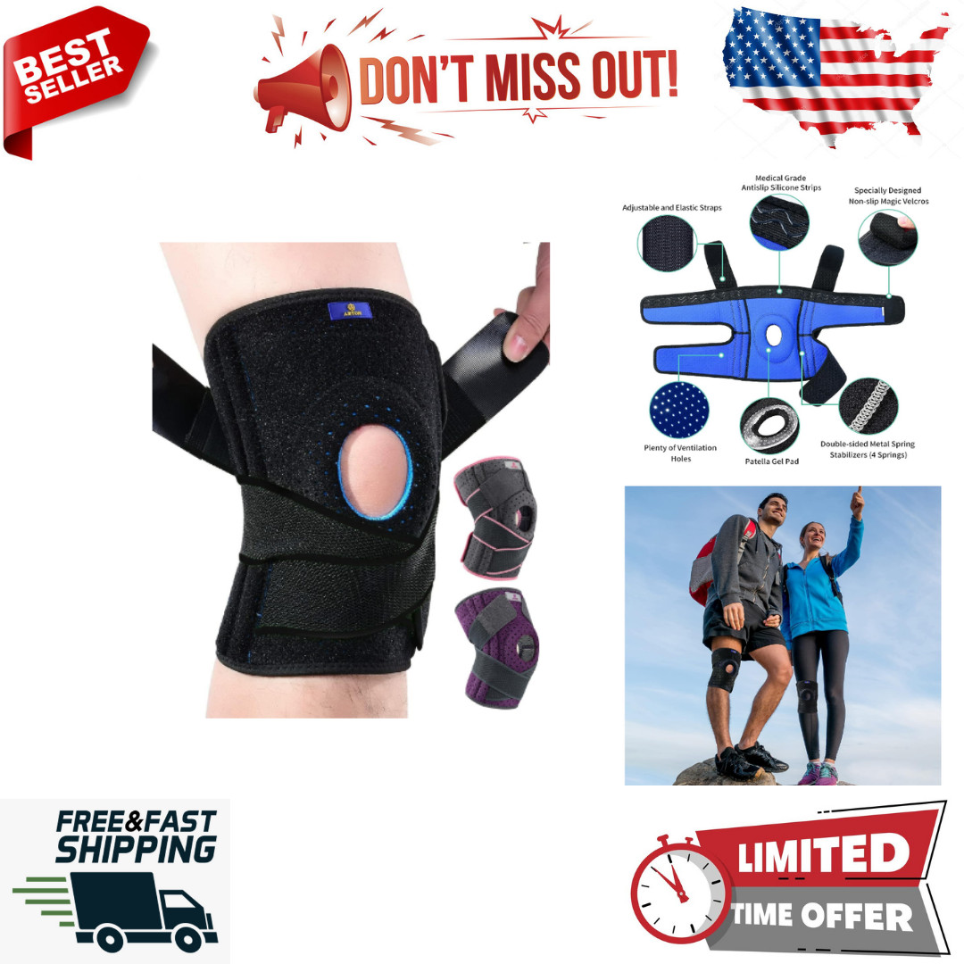 Plus Size Knee Brace 4XL-5XL Support for Arthritis ACL Meniscus Pain Relief