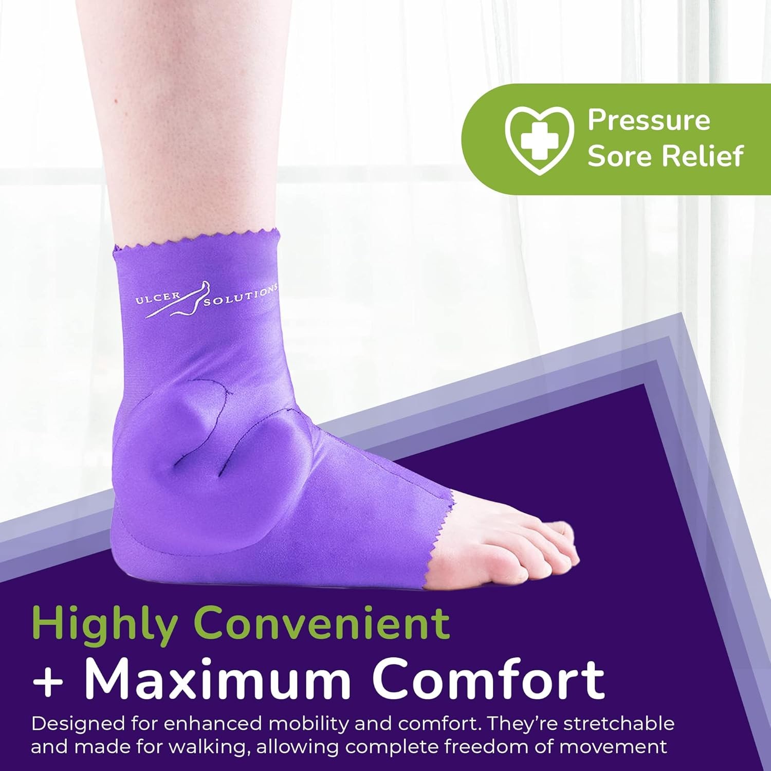 Ulcer Solutions Ankle Keeper – Medium: 7.5-9.0” (19.0-23cm)