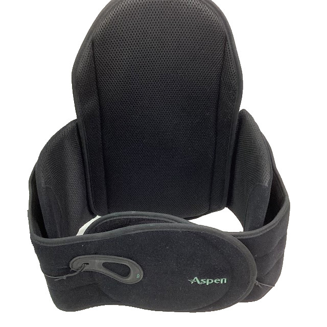 Aspen Acute Restriction Brace w/Chest Plate – Black – Adjustable
