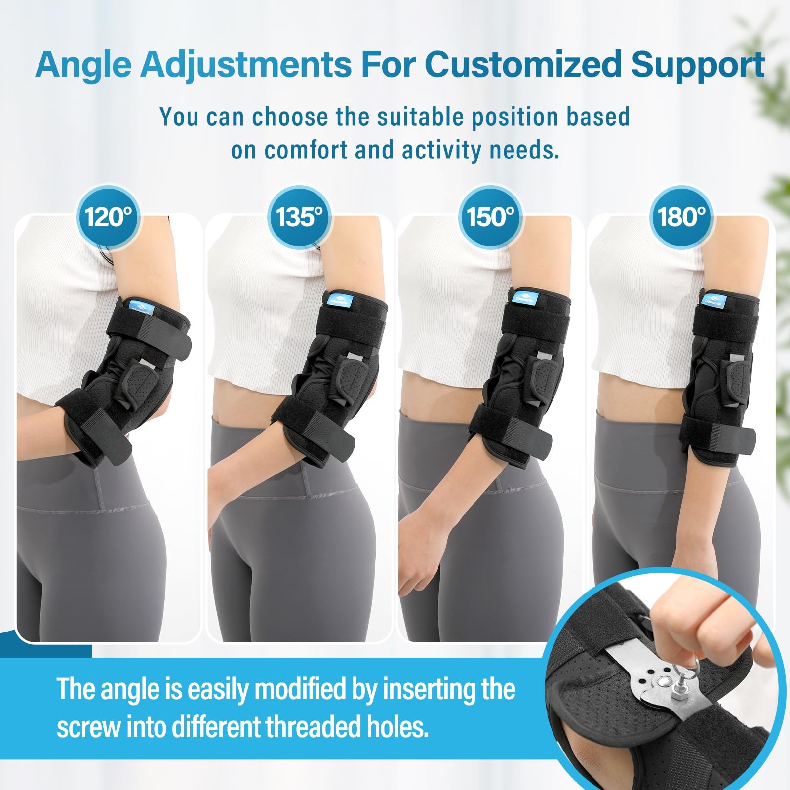 Chonario Cubital Tunnel Elbow Brace Ulnar Nerve Entrapment S