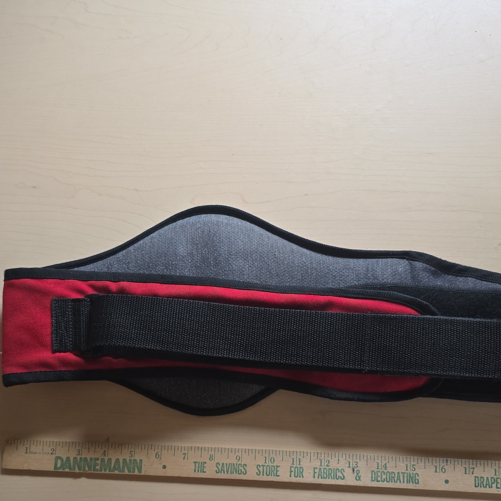 Snap-on BACK JACK Comfort Back Support Belt Adjustable Red/Black