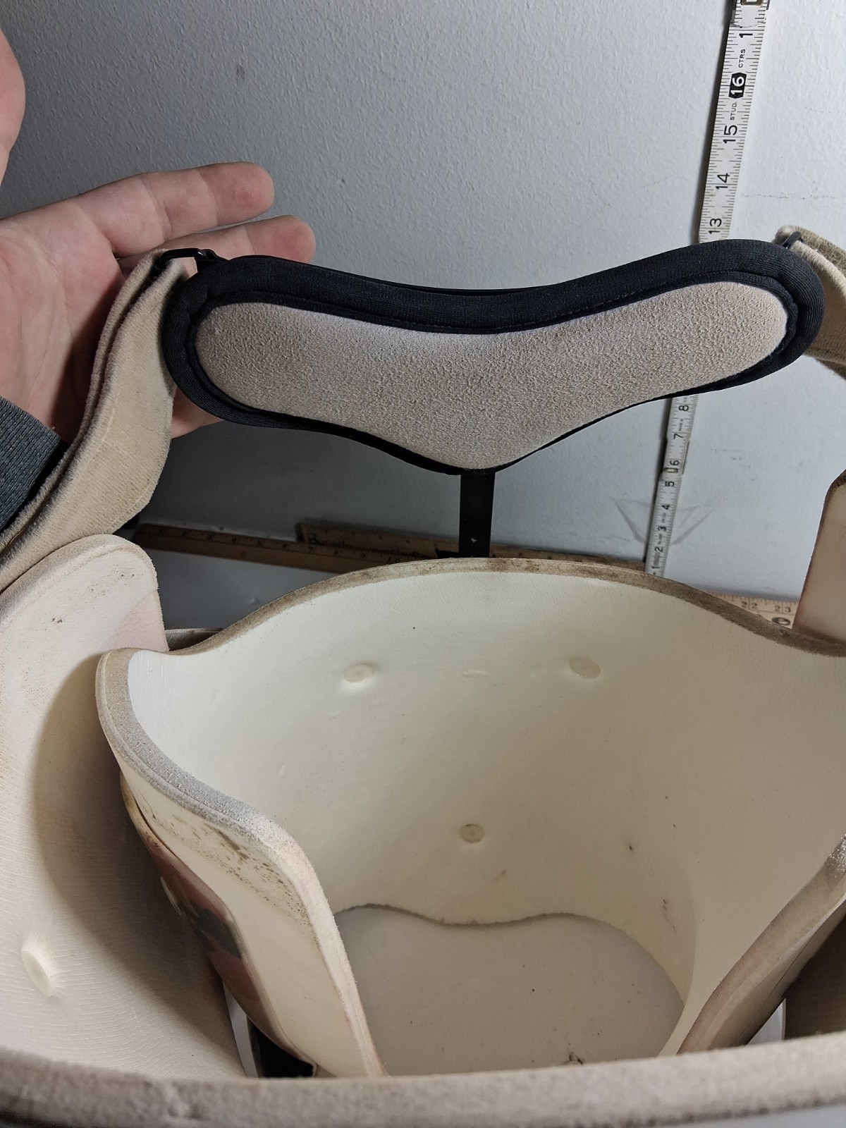 TLSO Thoracic Full Back Brace Turtle Clam Shell Adjustable Straps TDGD