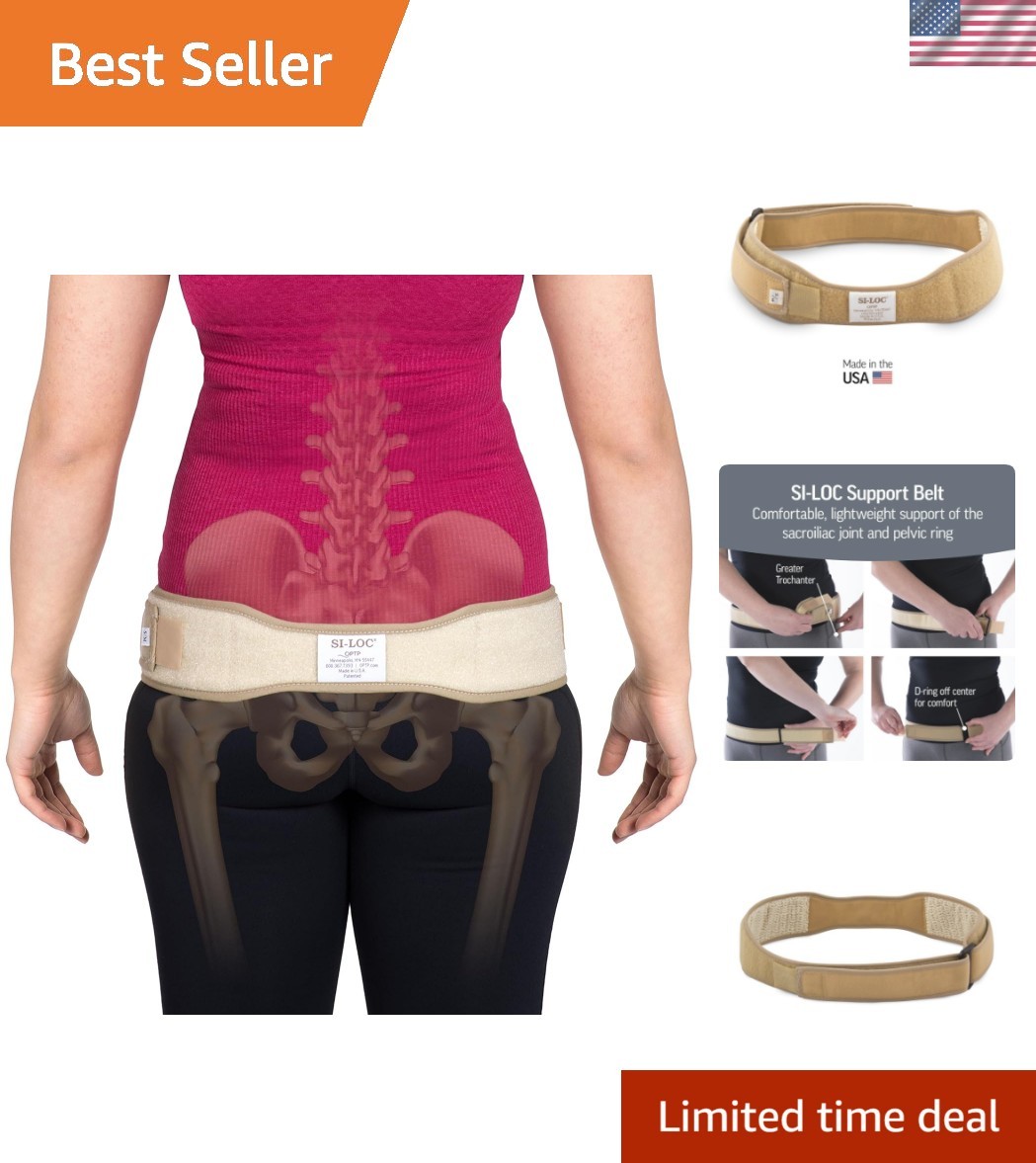 SI-LOC, SI Joint Belt for Women, Sacroiliac Belt, Lower Back Support Belts fo…