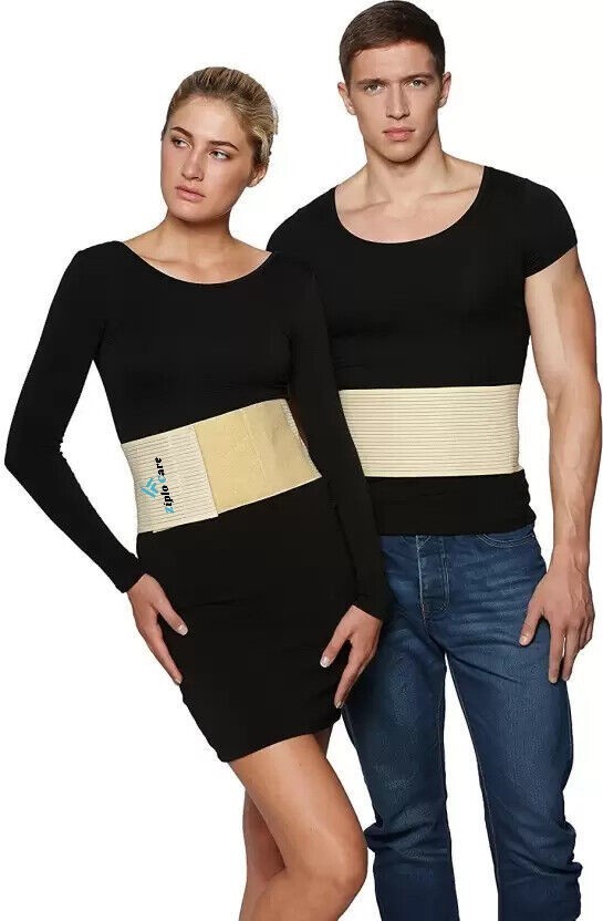 Abdominal Hernia Belt for Men & Women Binder with Compression Support Pad for
